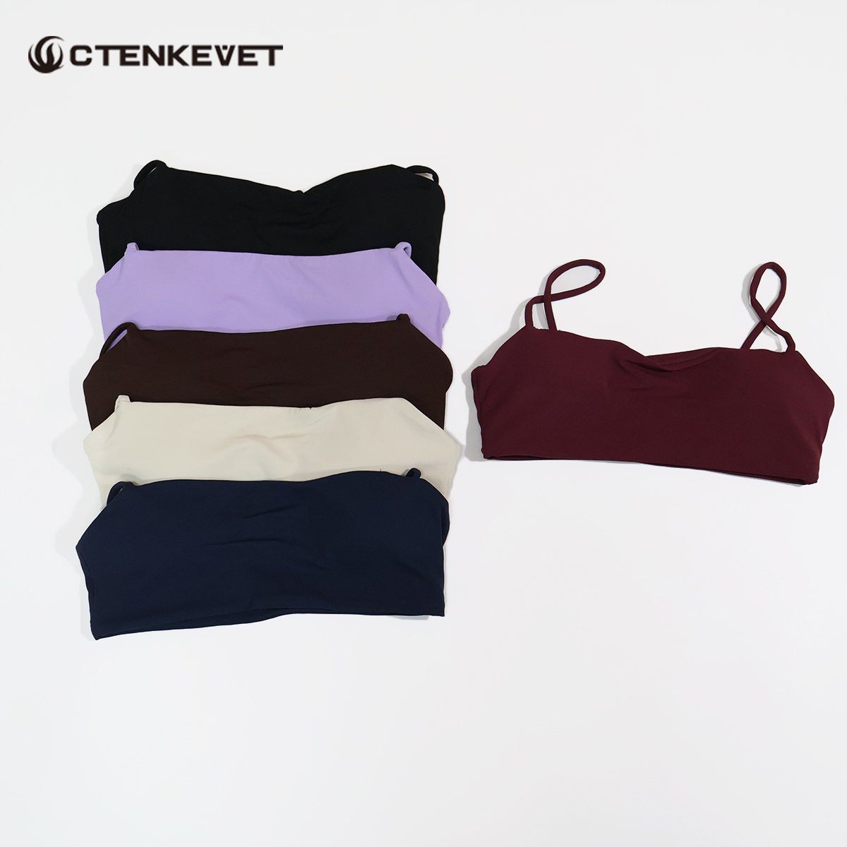 Crop Top Crochet - Ctenkevet 새로운 여름 속건성 요가 브라,