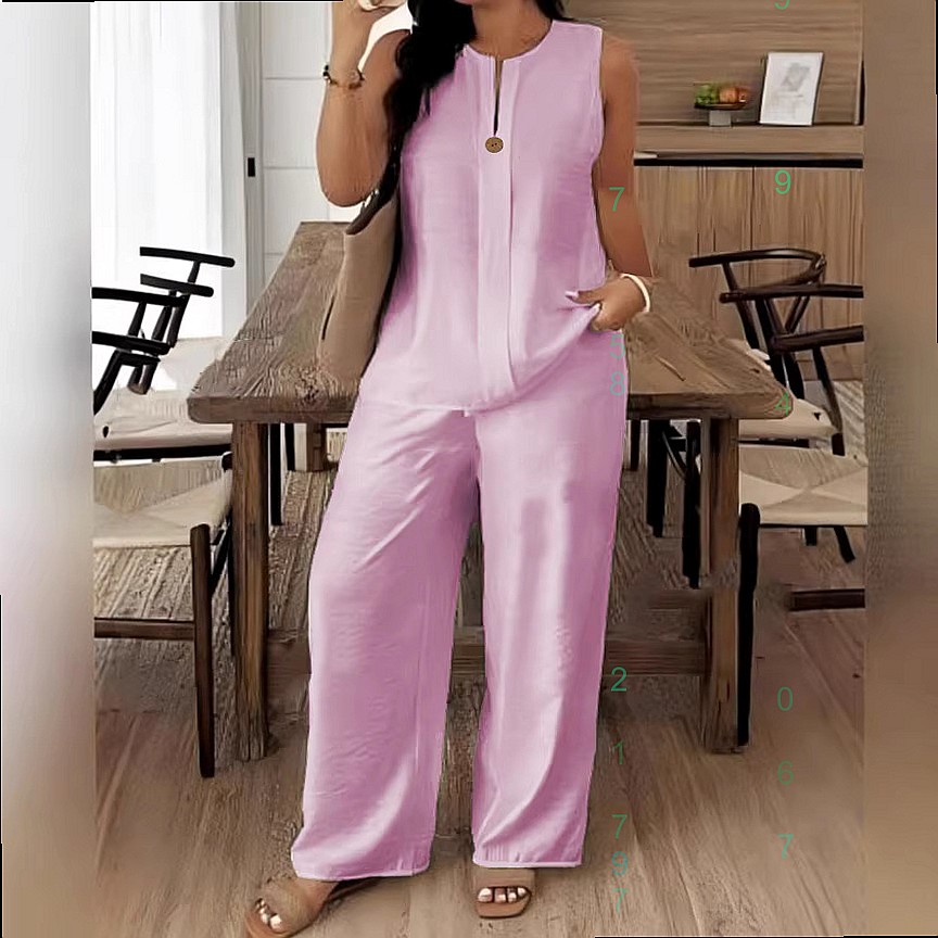 편안한 루즈핏 탑 와이드 레그 팬츠 코튼 린넨 세트 봄 - Linen Pant Wide 리뷰 및 가격
