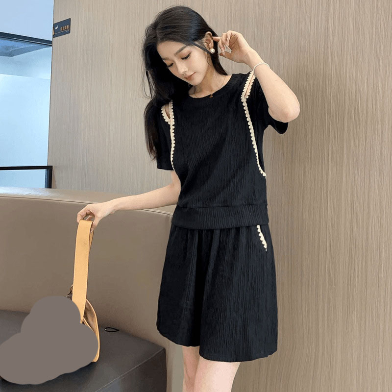 한국어 패션 오프 숄더 티셔츠 투피스 세트 여성 모든  - Blouse Off Shoulder 리뷰 및 가격