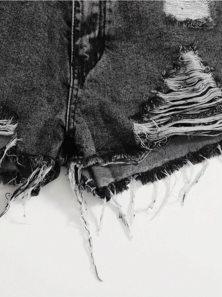 2026 뉴 빈티지 워싱 데님 반바지 여성 하이웨이스트 - Shorts Denim Frayed 리뷰 및 가격