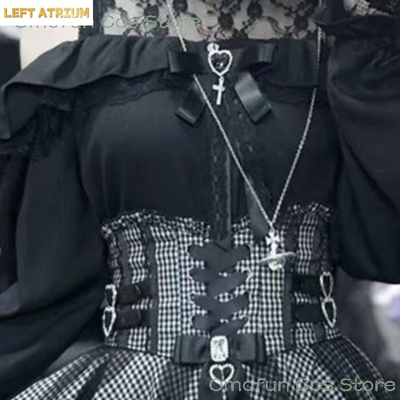 Jirai kei 로리타 드레스 스커트 블라우스 새로운 - Blouse Off Shoulder 리뷰 및 가격