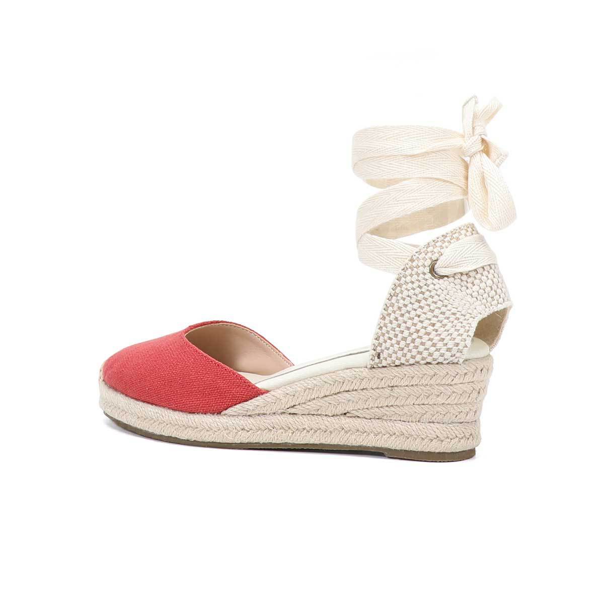 여성 웨지 에스파드리유 레이스업 샌들 편안한 여름 신발 - Wedge Espadrille Women 리뷰 및 가격