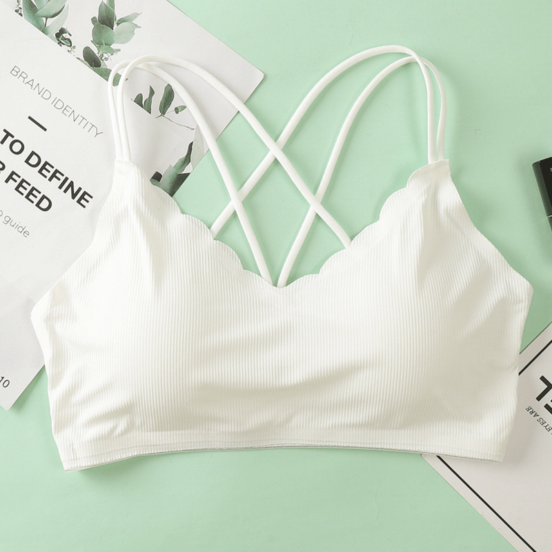 여성용 섹시한 란제리 심리스 스포츠 브래지어, 끈이 없 - Bralette Triangle Set 리뷰 및 가격