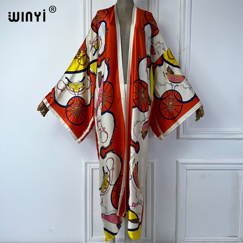WINYI boho 프린트 기모노 여름 카디건 여성 블 - Cover Up Kaftan 리뷰 및 가격