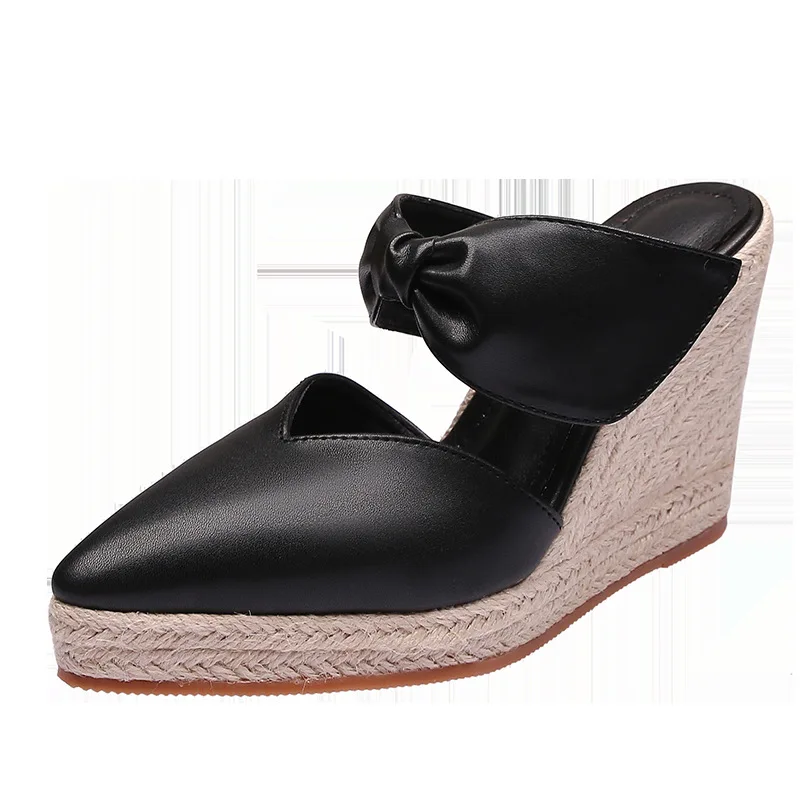 여성용 하이힐 샌들 에스파드리유 웨지힐 뾰족한 앞코 뮬 - Wedge Espadrille Women 리뷰 및 가격
