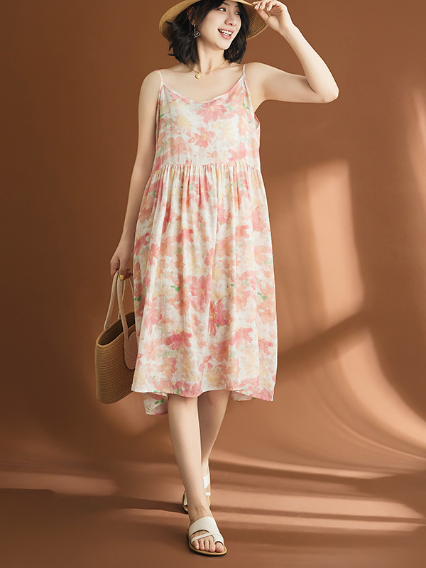 캐주얼 코튼 린넨 여성 원피스 예술적인 스타일 여름 민 - Linen Dress Wrap 리뷰 및 가격