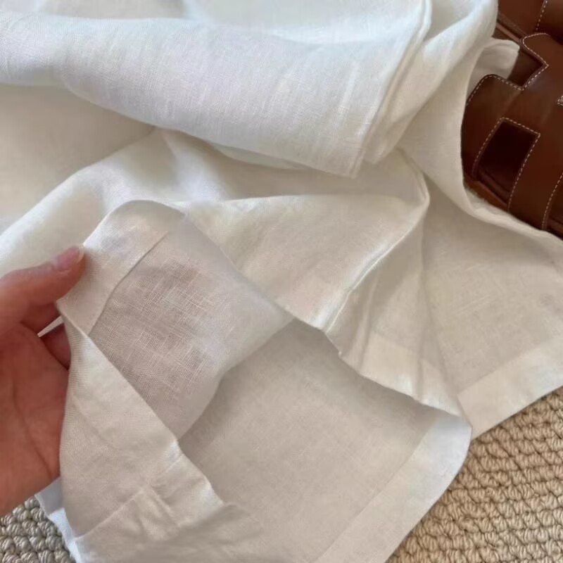 한국 화이트 코튼 린넨 와이드 레그 팬츠 셔츠 세트 여 - Linen Pant Wide 리뷰 및 가격