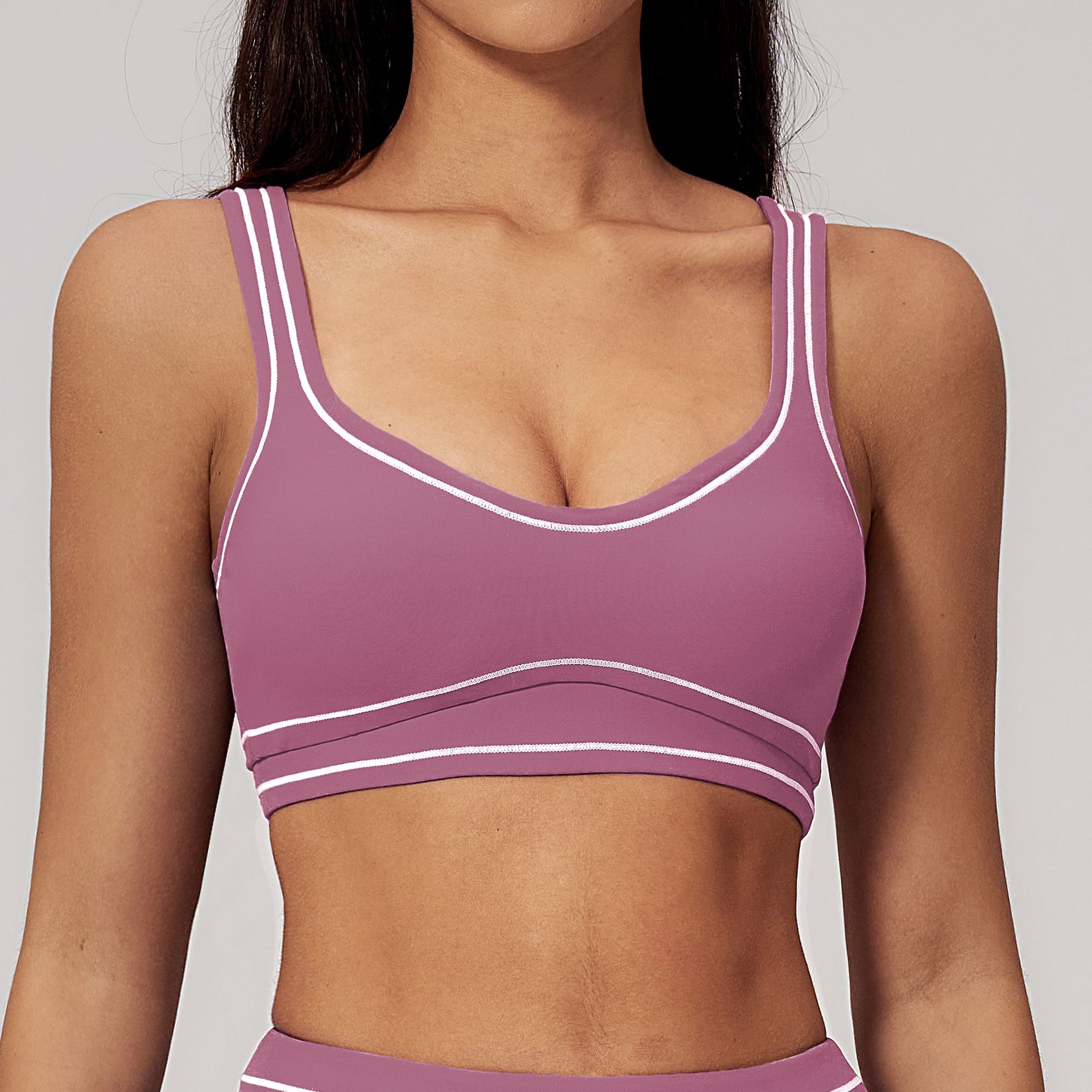 2026 요가 브라 여성 스포츠 브라 탑 푸쉬업 피트니 - Bralette Triangle Set 리뷰 및 가격