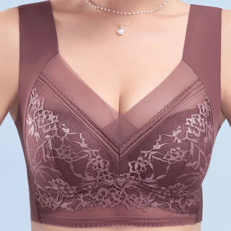 L-6L 여성 대형 브래지어는 얼음 실크를 밀어 원활한 - Bralette Triangle Set 리뷰 및 가격