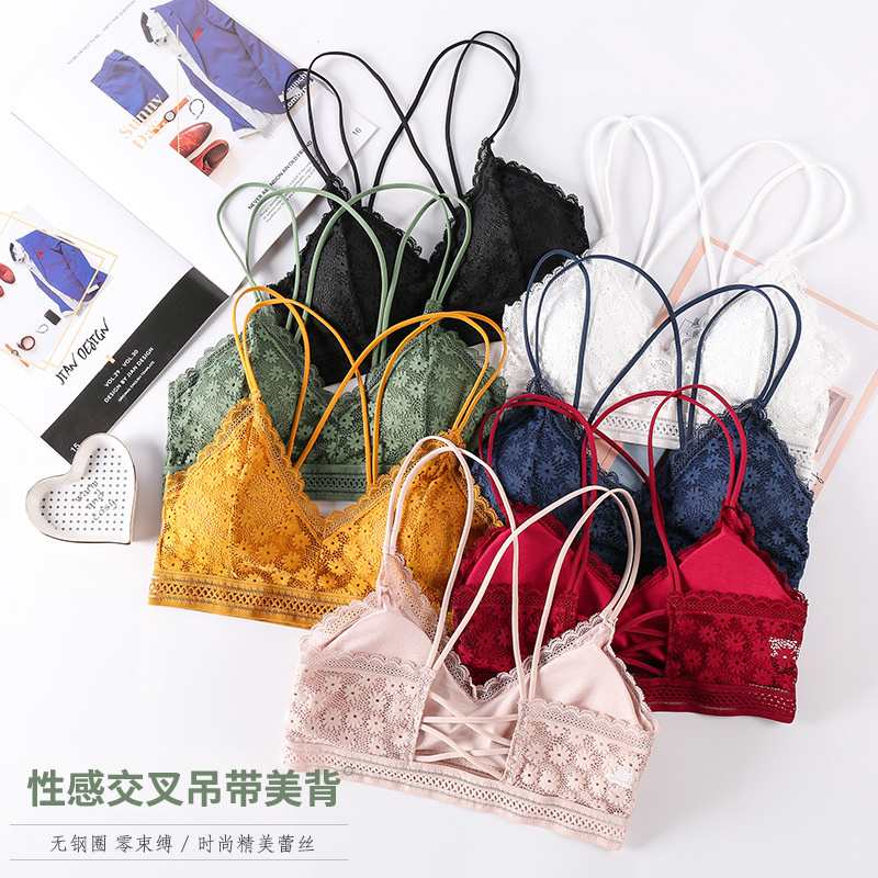 3D 섹시 란제리 원활한 스포츠 브래지어 U 형 등이없 - Bralette Triangle Set 리뷰 및 가격