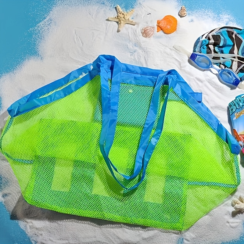 1pc 대형 메쉬 비치 토트백 접이식 속건성 경량 내구 - Tote Bag Beach 리뷰 및 가격