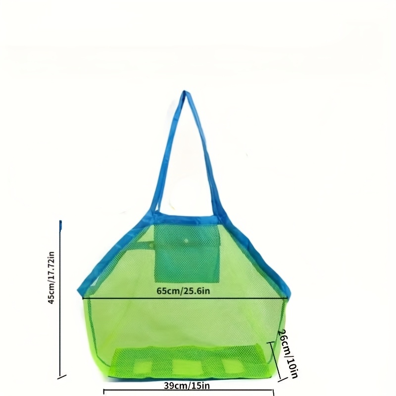 1pc 대형 메쉬 비치 토트백 접이식 속건성 경량 내구 - Tote Bag Beach 리뷰 및 가격