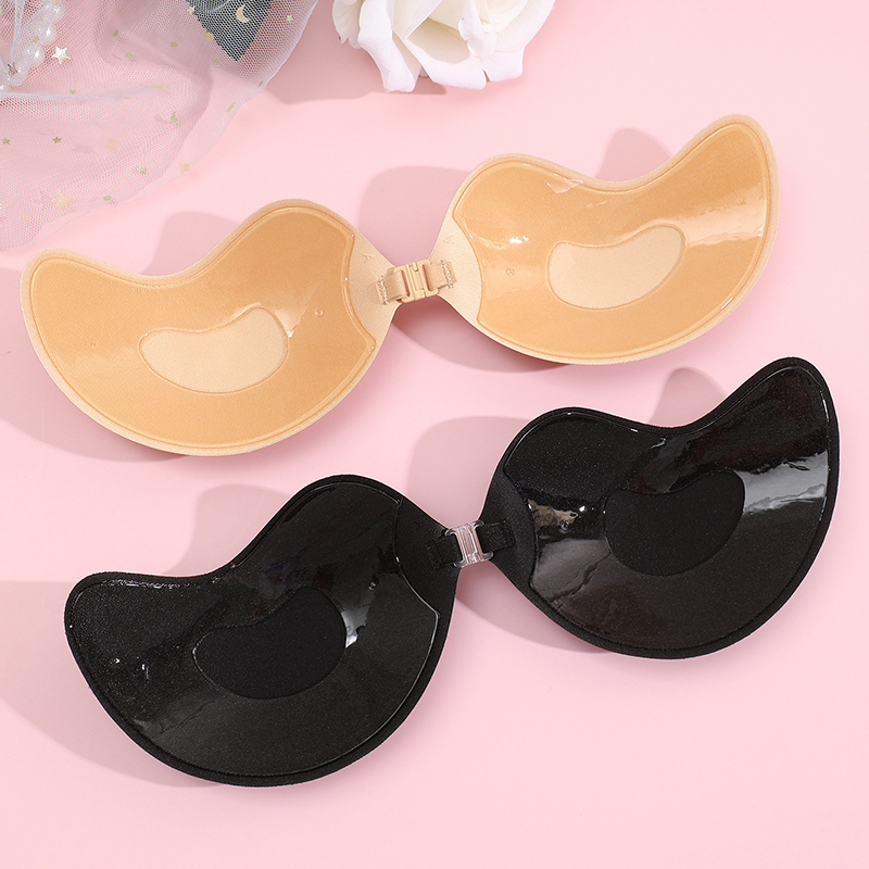 보이지 않는 스트랩리스 접착식 스틱 브라 스트랩리스 푸 - Bralette Triangle Set 리뷰 및 가격