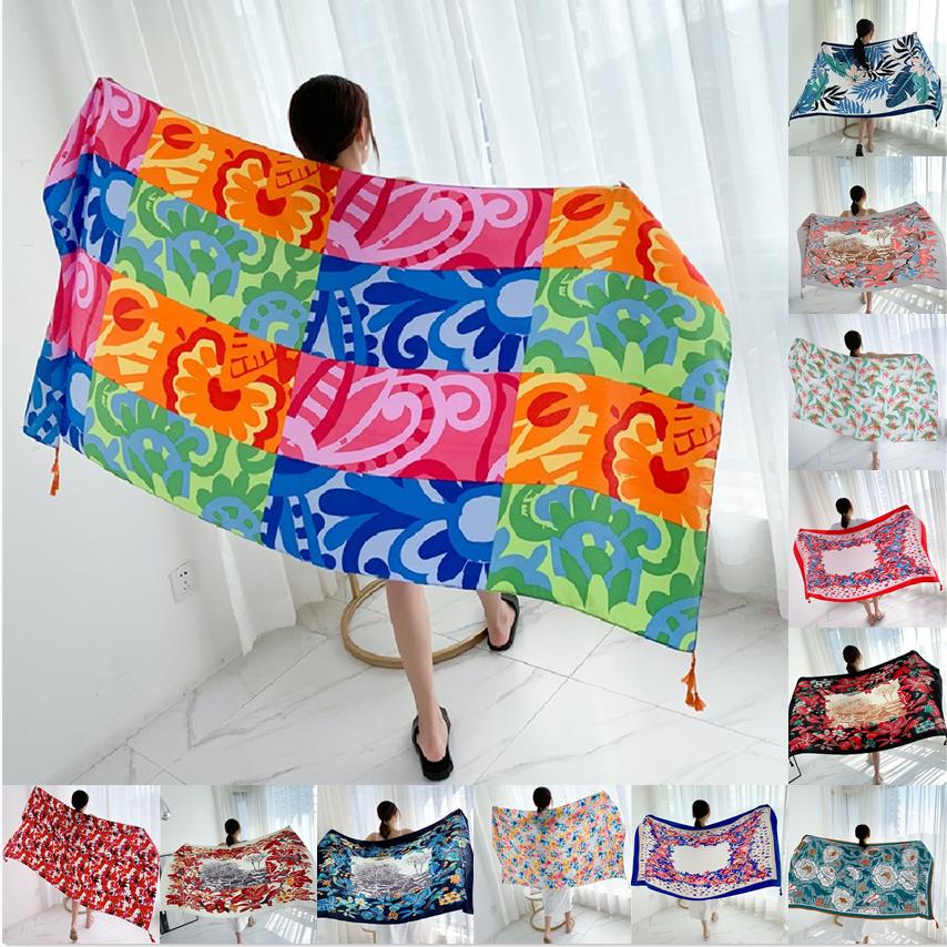코튼 린넨 프린트 여름 비치 드레스, 비키니, 사롱 랩 - Linen Dress Wrap 리뷰 및 가격